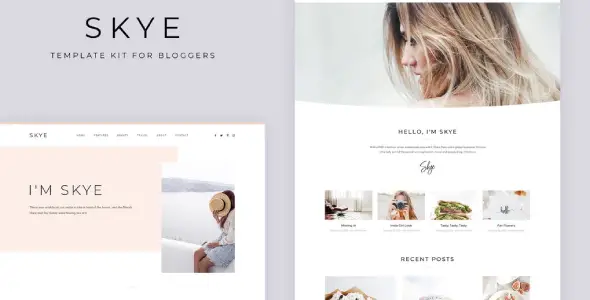 Skye – Modern Blog Elementor Template Kit