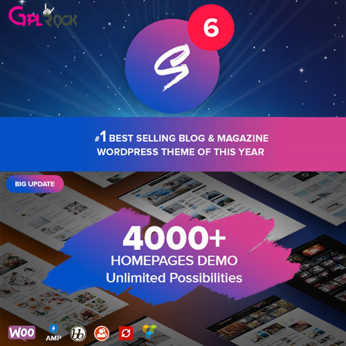 Soledad – Multi-Concept Blog/Magazine/News AMP WordPress Theme